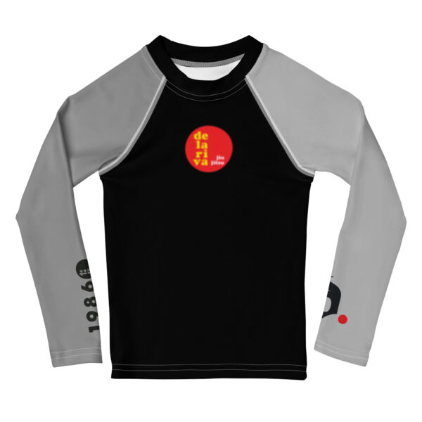 Rashguard KIDs Delariva Coral Belt Gray Sleeve