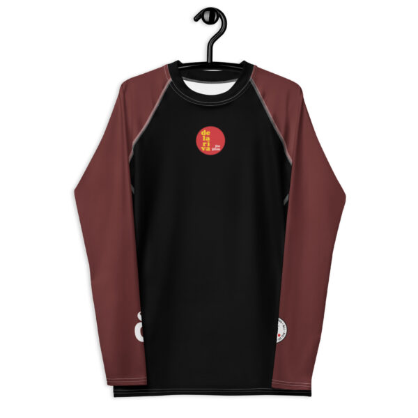 Men's Rash Guard Brown Sleev
