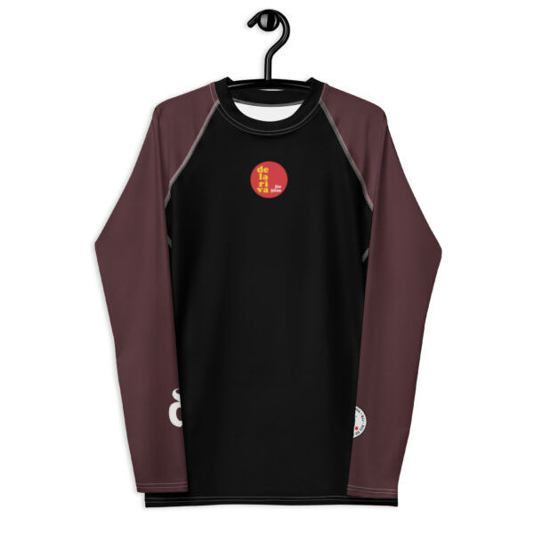 Aveiro Team Rash Guard Brown Sleeve