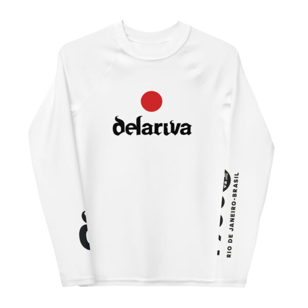 KIDs Rash Guard White Belt up to 8yrs