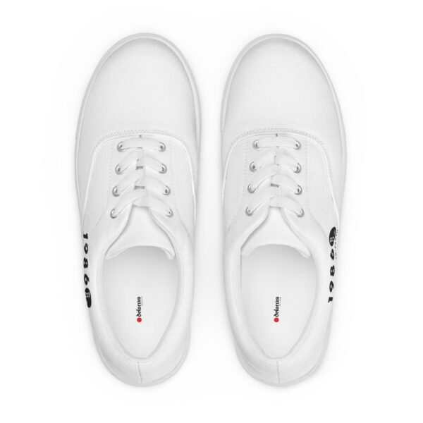 1986 Women’s lace-up canvas shoes