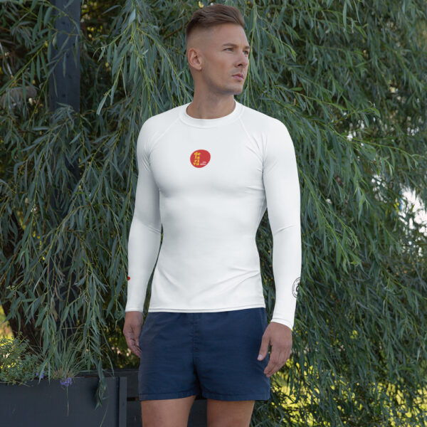 Rash Guard White Team Leigh - UK White Long Sleeve