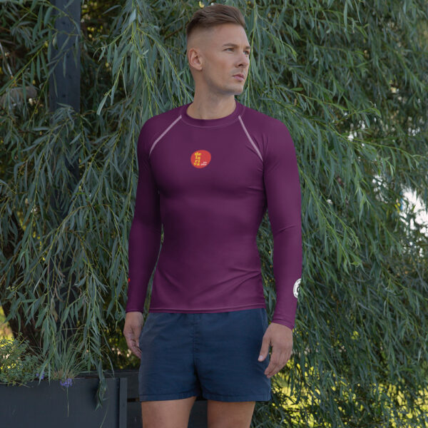 Rashguard Team Leigh - UK Purple Long Sleeve