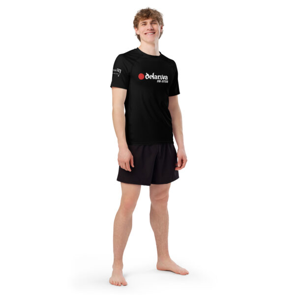 Rash Guard Team Leigh - UK Black Short Sleeve
